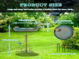 Bird Bath with Feeder Pedestal V1142-LP601099567588354
