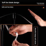 Portable Mosquito Repellent Fan and Ultrasonic Wristband Set - USB Rechargeable Hanging Fly Repeller V888-ELOSUNG56368