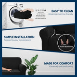 GOMINIMO Polyester Jacquard Sofa Cover 2 Seater V227-7050641001056