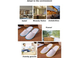 10Pairs Spa Hotel Guest Soft Slippers Closed Toe Disposable Travel Slipper V1189-LWWAL-20260327-05134