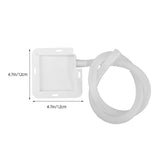 HOOWIFFY Air Conditioner Drip Pan Set with Plastic Drain Tray and Hose, Efficient Water Catcher for V1189-WXFWAL-20260326-02643
