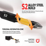 42 Piece Impact Screwdriver Bits Set with Phillips, Slotted and Bits, Portable Storage Case V1366-AZ2-W-15569