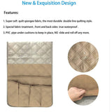 Non-Slip Sofa Armrest Storage Organizer, Waterproof Couch Recliner Remote Control Holder with 5 V1370-AZ4-11012