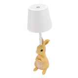 Table Lamp Rabbit LED Dimmable Cordless Rechargeable Touch Control Bedside Lamp for Desktop Bedroom V1294-YM0901-3119240141311