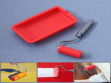 Silicone Roller with Silicone Tray Professional Glue Applicator Kit, Wood Glue Spreader and Brush V1192-AZ-W-22216