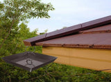 Outdoor Roof Drainage Basin Rainwater Collector for Garden, Patio, Deck Water Management V1366-AZ2-W-21528