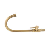 Antique Brass Bathroom Sink Faucet Single Handle Vanity Tap Splash Proof Bathroom Faucet for Home V1294-YM0521-3112230001711