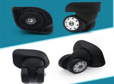 Replacement Luggage Wheels W046 S Size Replacement Plastic Wheels/Luggage Spinner Wheels V1188-WTJ-SJH-0750
