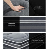 Giselle Mattress 35cm Hybrid Pocket Spring Euro Top King MATTRESS-FE35-K