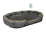 PaWz Electric Pet Heater Bed Heated XL Grey X-Large PT1136-XL-GY