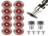 16-Pack 1.57-Inch Diamond Saw Blades Set Professional-Grade Hardness & Toughness, Ideal for V1366-AZ2-W-15036