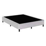 Artiss Bed Frame Double Size Metal Grey MASON BED-BASE-MASON-D-GR