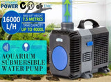 Combo Aquarium Garden Filter 10000L/H Submersible Water Pump 16000L/H V274-AQ-CPF250-CTP16000