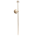 Wall Mount Candle Holder European Style Metal Spiral Candlestick Holder for Porch Bedroom Dining V1294-YM0901-3115250004611