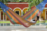 The out and about Mayan Legacy hammock Doble Size in Mexicana colour V97-4MMEXICANA