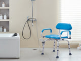 Swivel Shower Chair 360 Degree, Adjustable Shower Seat with Pivoting Arms & Padded Bath Seat for V952-GDSYGZYTLSLKVG9ABV0