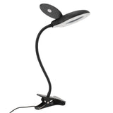 Clip On Magnifying Glass with Light Iron and PP Adjustable LED Magnifying Desk Lamp for Soldering V1294-YM0706-3117230248311