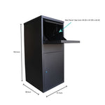 Parcel Delivery Drop Box Mailbox - Home Package Post Locker 41.5x38.5x102.5cm V238-SUPDZ-40376916738128