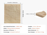 3D Wall Panels, 4 Pack 120 x 60 cm PU Natural Stone Imitation Wall Art Tiles, 2.97 m Coverage V952-PU3DQBTRFSFT8BTQ4V0