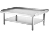 Stainless Steel Equipment Grill Stand, 122 x 76 x 61cm Stainless Table, Grill Stand Table with V952-SBSKTBD4830INXAETV0