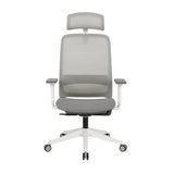 Carlie High Back Molded Foam Seat Ergonomic Office Chair In Grey V369-311HW