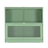 Artiss Buffet Sideboard Metal Cabinet - ELIA Green AI-SIDE-M-5D-02-GN-AB