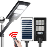 Leier 160 LED Solar Street Light Flood Motion Sensor Remote STL-OP-160-B