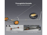 24" Pressure Washer Undercarriage Cleaner, Stainless Steel Surface Cleaner for Pressure Washer, 4000 V952-GYQXJBMQJQZGQLB0WV0