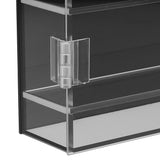 Model Display Case with Stand - Kids Toy Organizer Shelf for Collectibles and Miniature Models V1366-AZ2-W-27350