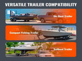 Boat Trailer Guide, 1219.2mm Adjustable Design Trailer Guide Poles, 2PCS High-Hardness Steel Trailer V952-CTCDGDLX48YCKI0L1V0