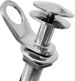 316 Stainless Steel Quick Release Bumper Boat Fender Holder Mount Cleat Hook Accessories V1259-DP01-A-1357