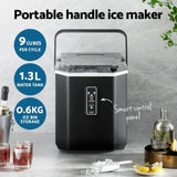 Devanti 12kg Ice Maker Machine 1.3L w/Scoop Holder Black IM-ZB12G-BK