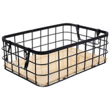 Large Wire Storage Basket Wire Basket Iron 1Set V1192-AZ-W-27380
