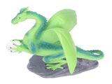 Resin Flying Dragon Statue Holding Ball Dragon Sculpture Decoration for Bedroom Study Room Garden V1294-YM0715-3115210270411