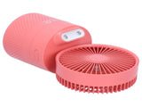 4000mAh Humidifier Fan Dual Mist Spray USB Charging Fan Cooling Humidifier for DormitoryRed V1294-YM0901-3113210069513