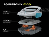 Bestway Robotic Pool Cleaner Cordless Automatic Robot Clean Swimming Pools Floor BW-CLEANER-RO-58864