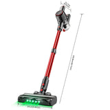 Cordless Vacuum Cleaner 8 in 1 55Kpa Powerful Suction Lightweight,LED Display,45Mins Detachable V1313-AU-A27R
