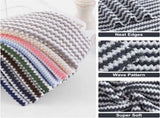 Homaxy 12 Pack Kitchen Dish Cloths, Ultra Soft Absorbent Dish Towels V1258-DP02-F-123