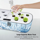 Hydroponics Growing System Indoor Germination Kit 12 Pods Home Gardening LED V63-841951