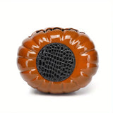 Halloween Upgraded Fun Pumpkin Bag, Dual-Strap Design, PU Material, Medium-Large Capacity, Party V1232-NGB-003