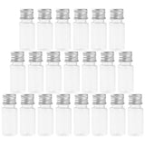 Plastic Test Tubes with Screw Caps Transparent for Candy and Bath Salt Storage V1369-AZ3-W-18069