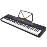 Karrera 61-Key Electronic Keyboard with LCD Display and Touch Response in Black CHJ-291 EKB-CHJ-291-BK