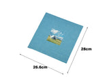 Photo Album 40 Pages Linen Cover Hardcover Reusable Sticky Stamp Collection Book Family Photos V1263-JX-2613