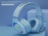 Bluetooth Headphones, Wireless Over-ear Headphones Gaming Headset Gaming Headphones with Microphone, V1192-AZ-W-29651
