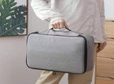 Certificate Storage Bag Oxford Document Bag Multi Layer Storage Pouch Credential Bag with Safe Code V1294-YM0901-3117230421211
