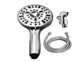 Shower Head High Pressure Electroplated 10 Settings Handheld Shower Head with Cleaning Sprayer for V1294-YM0901-3112240041311