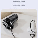 Cordless Handheld Vacuum Cleaner set - USB Rechargeable Portable Car Vacuum with Detachable Nozzle, V888-ELOSUNG53074