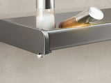 Wall Mount Kitchen Shelf Carbon Steel Punch Free Multifunctional Floating Shelf Hanging Spice Rack V1294-YM0710-3118230367111