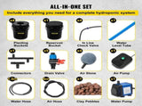 DWC Hydroponic System, 5 Gallon 5 Buckets, Deep Water Culture Growing Bucket, Hydroponics Grow Kit V952-SSSPXTYX5220VAXN5V3