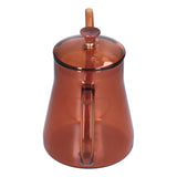 Coffee Kettle Glass Coffee Pot 600ML Coffee Drip Kettle Long Nozzle Kettle for Home KitchenCoffee V1294-YM0714-3118210257813